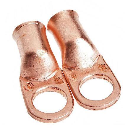Cable Lugs Copper For # 1/0 Cable With 1/2 In Stud Size