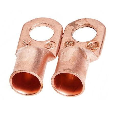 Cable Lugs Copper For # 3/0 Cable With 1/2 In Stud Size