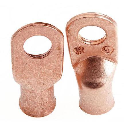 Cable Lugs Copper For # 4/0 Cable With 1/2 In Stud Size