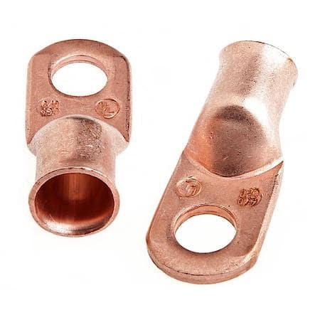 Cable Lugs Copper For # 4/0 Cable With 1/2 In Stud Size