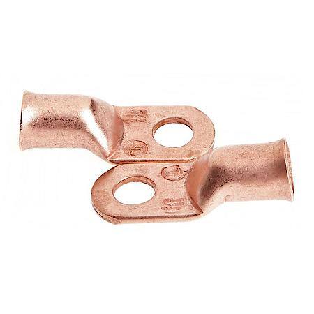 Cable Lugs Copper For # 2/0 Cable With 3/8 In Stud Size