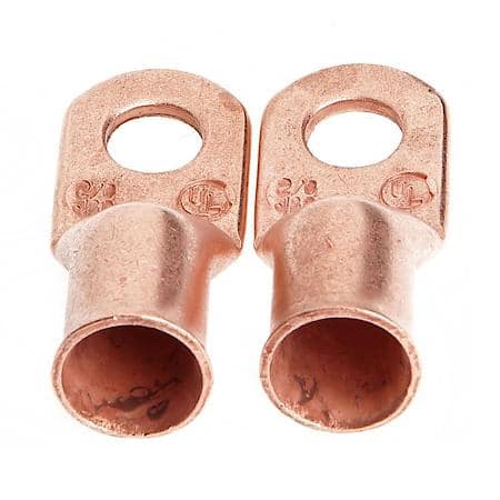 Cable Lugs Copper For # 2/0 Cable With 3/8 In Stud Size