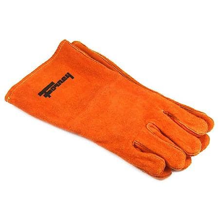 Welding Glove Brown Leather Size Large