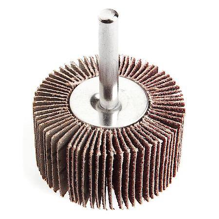 Flap Wheel 1/4 In Shank Mounted 2 In X 1 In 60 Grit