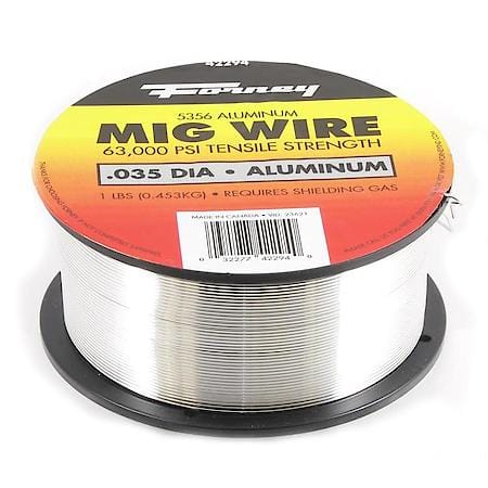 MIG Welding Wire, ER5356, .035 Inch x 1 lb., Aluminum