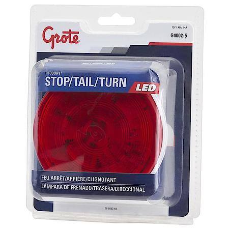 Hi Count ® 4" LED Stop Tail Turn Light, Red