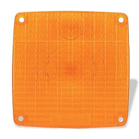 Stop Tail Turn Replacement Lenses Pedestal Lens Amber