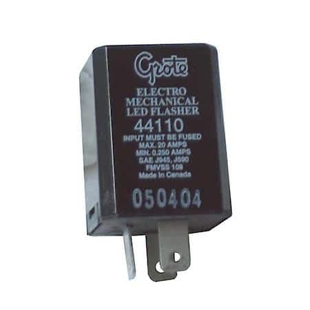 3 Pin Flasher, Electromechanical LED Flasher