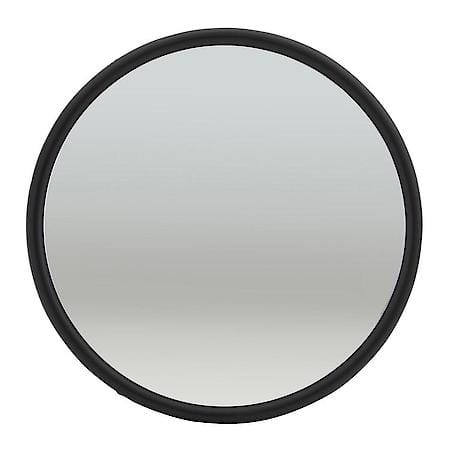 Round Convex Mirror with Center Mount Ball Stud - 8", Stainless Steel
