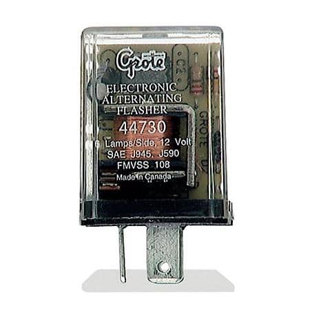 Flashers - 3 Pin, 6 Light, Heavy Duty Alternating, Electronic