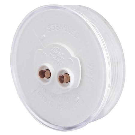 2 1/2" Round Utility Light, Clear