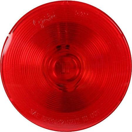 Torsion Mount II 4" Stop Tail Turn Lights, Clear Housing, Female Pin