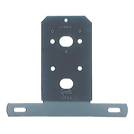 Universal License Plate Bracket, Black Enamel