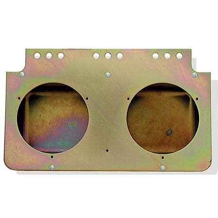 Mounting Module For 4" Round Lights, Yellow Zinc
