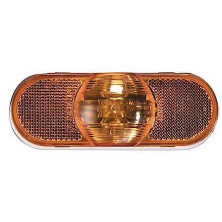 Oval Side Turn/Marker Lamp, Torsion Mount III, Female Pin