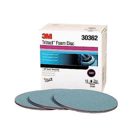 Hookit Trizact Foam Disc, 30662, 6 In, 5000 (Sold by each)
