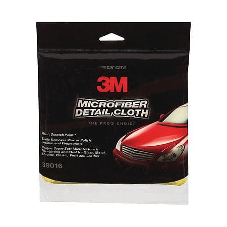 Microfiber Detail Cloth Clip Strip 39016, Yellow