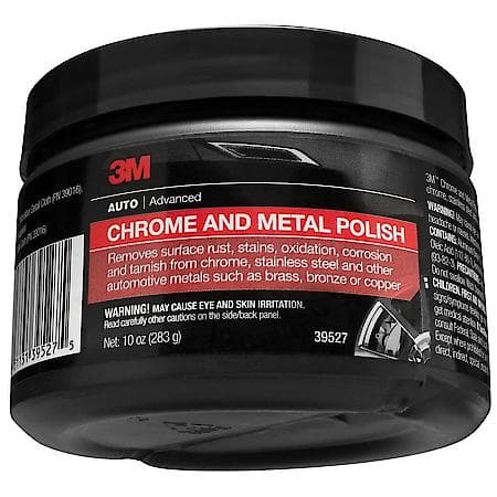 3M(TM) Chrome and Metal Polish, 39527, Net wt 10 oz