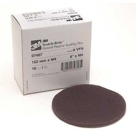 Scuffing Disc 07467, 6 In X Nh A Vfn (Sold by each)