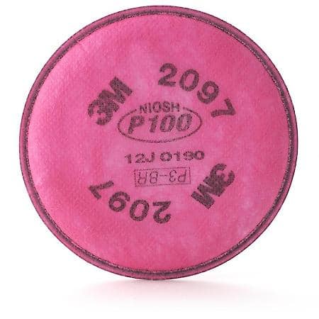 Particulate Filter 2097/07184(AAD), P100, with Nuisance Level Organic Vapor Relief