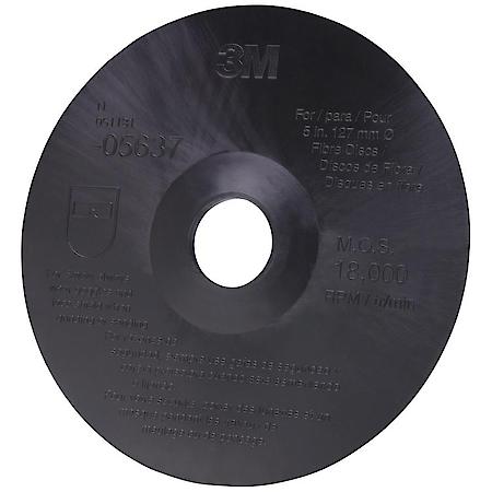 3M Fibre Disc Backup Pad, 05637, 5 in x 7/8 in, 10 per case