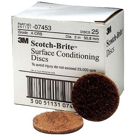 Scotch-Brite Surface Conditioning Disc 07453, 2 In X Nh A Crs (Sold by each)