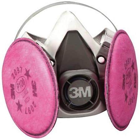 3M Hlf Fcpc Rsprtr Packout 07183 Lrg w/ 3M Prtclt Fltrs PN 07184, P100