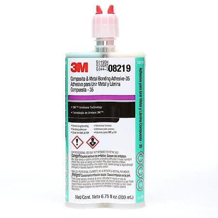 SMC/Fiberglass Repair Adhesive-35, 08219, 200 mL, 6 per case