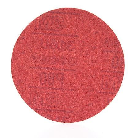 3M Red Abrasive Stikit Disc Value Pack, 01260, 6 in, P80D