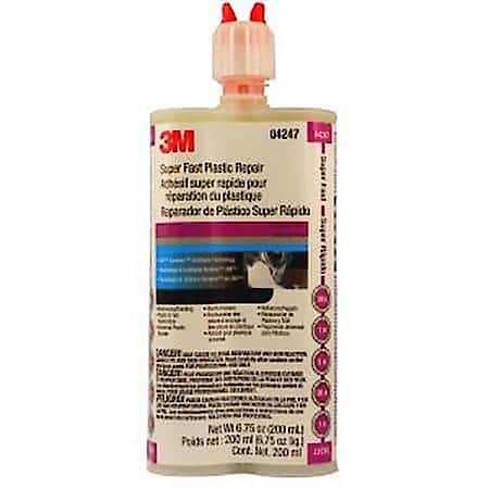 3M(Tm) Super Fast Plastic Repair, 04247, 200 Ml, 6 Cartridges Per Case