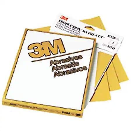 3M Production Resinite Gold Sheet, 02544, 9 in x 11 in, P220A (Sold by each)