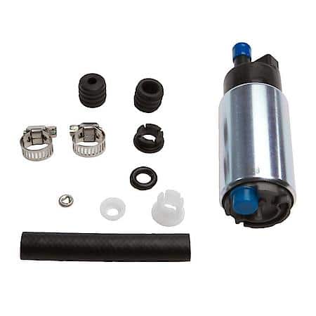 Electric Fuel Pump: Caps, Hose Clamps, Hose Piece, Pall Nut, Restrictors, Seal