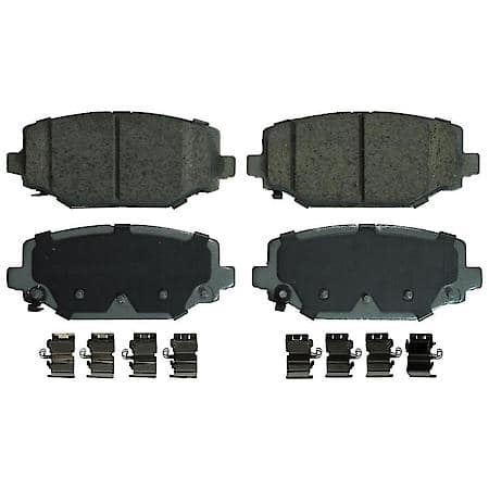 ThermoQuiet Ceramic Disc Brake Pad Set - Rear