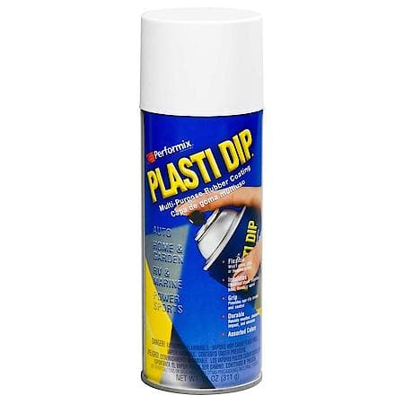 Peelable Rubber Coating Spray - White, Waterproof Protection
