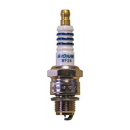 Iridium Power Spark Plug: Maximum Spark Energy, 0.4mm Iridium Tip, IWF24