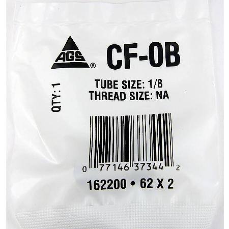 Brass Compression Union, 1/8In, 1/Bag