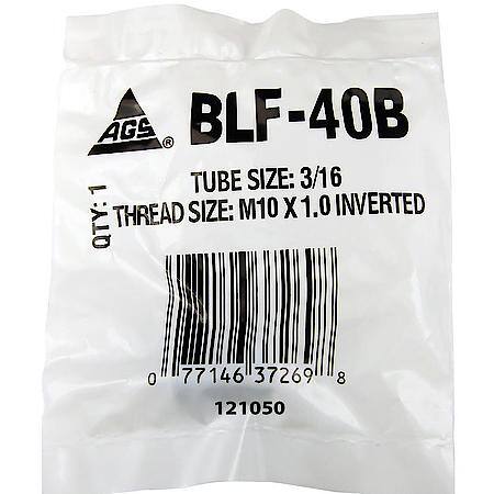 Steel Tube Nut, 3/16 (M10X1.0 Inverted), 1/Bag