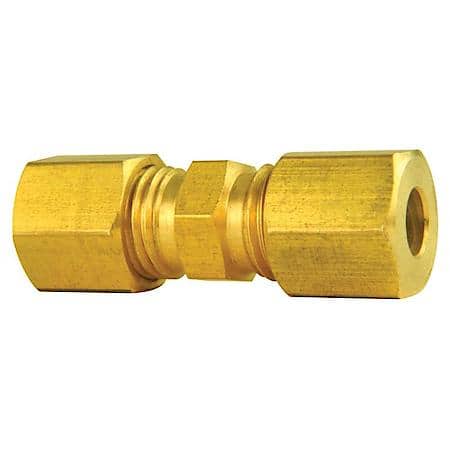 Brass Compression Union, 3/16In, 1/Bag