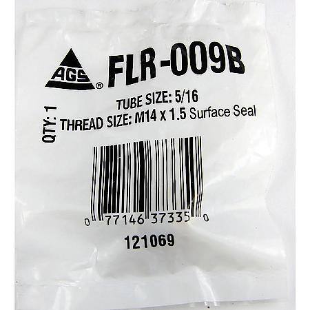 Steel Tube Nut, 5/16 (M14X1.5 Surface Seal), 1/Bag