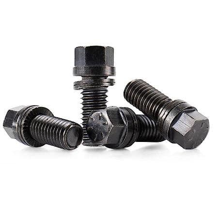 Wedge-Locking Header Bolts, 3/8"-16 Thread Diameter, 3/4" Long, 12 Bolt Set