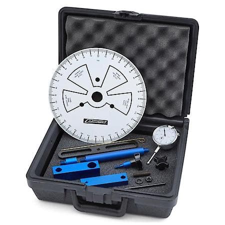 Camshaft Degree Wheel Kit, (with Heads Off), Universal Style