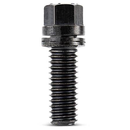 Wedge-Locking Header Bolts, 3/8"-16 Thread Diameter, 1" Long, 12 Bolt Set