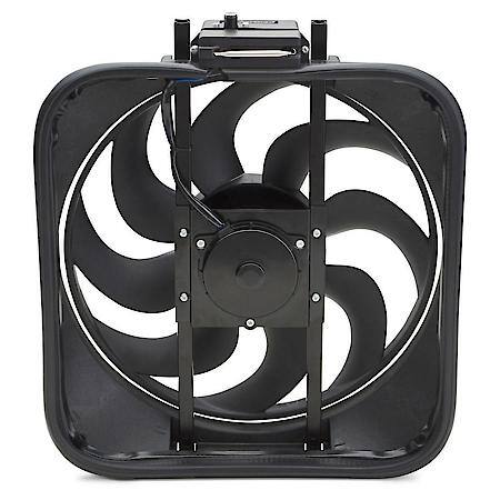 High Performance Mustang, 15" S-Blade Electric Fan, 2800 CFM Rating, Fits Mustang 5.0 1987-93