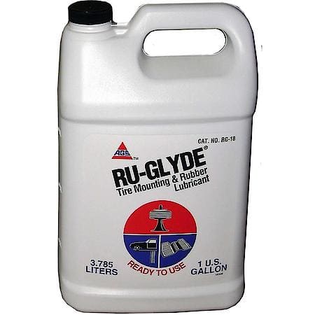 Ru-Glyde Tire Mounting and Rubber Lubricant, Bottle, 1 gal