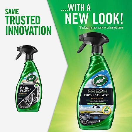 Dash & Glass Interior Detailer; 1 Step Superior Cleaning, 23 oz.