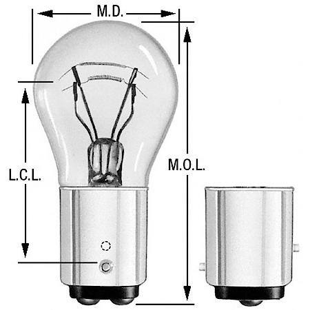 Standard Miniature Lamp 24V (Sold by each)