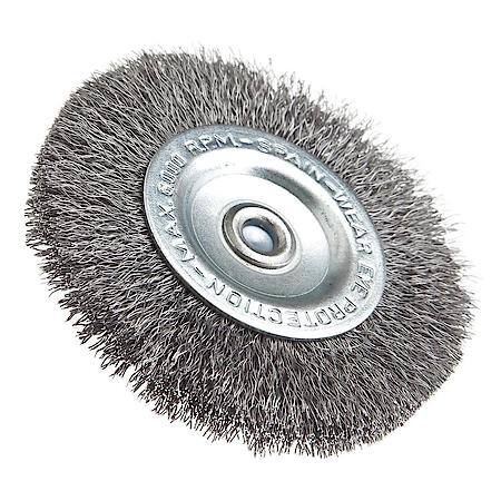 Wire Wheel Crimped, 3 Inch x .008 Inch x 1/4 Inch Shank