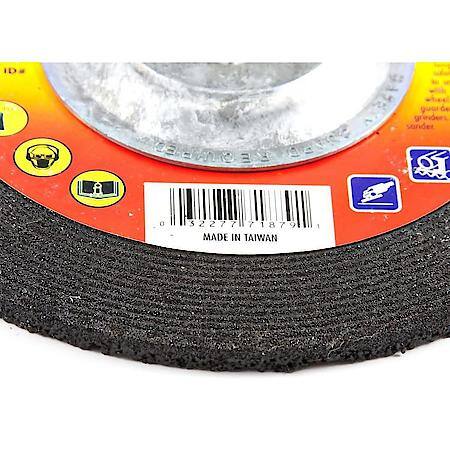 Grinding Wheel, Metal, Type 27, 7 Inch x 1/4 Inch x 5/8 Inch-10