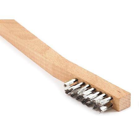 Scratch Brush, Stainless, 3 X 7 Rows