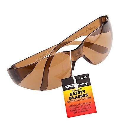 Safety Glasses, Mocha Lens